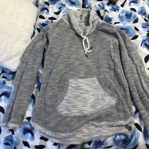 Kensie cowl neck pullover sweatshirt